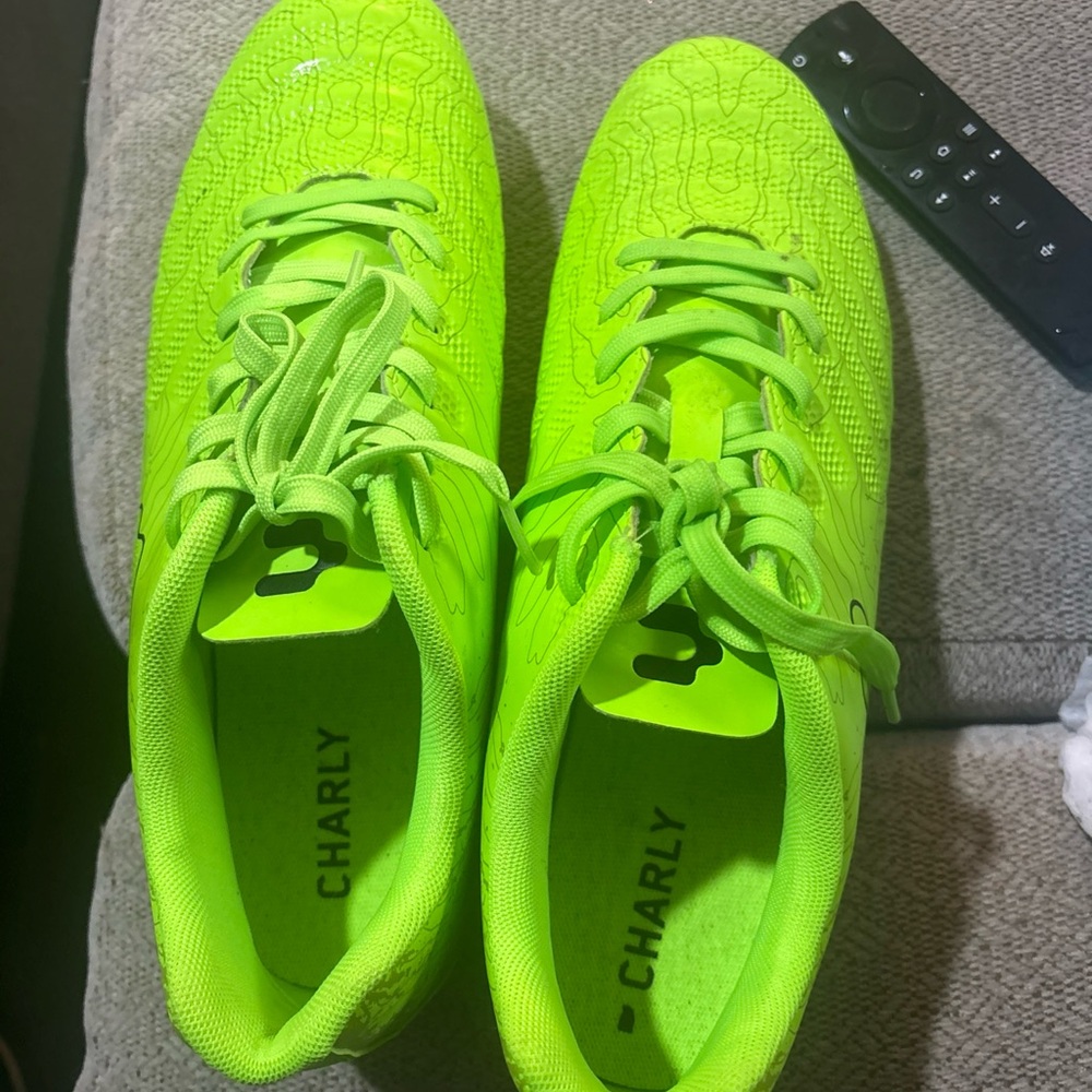Charly Men's Neon Green Athletic Shoes